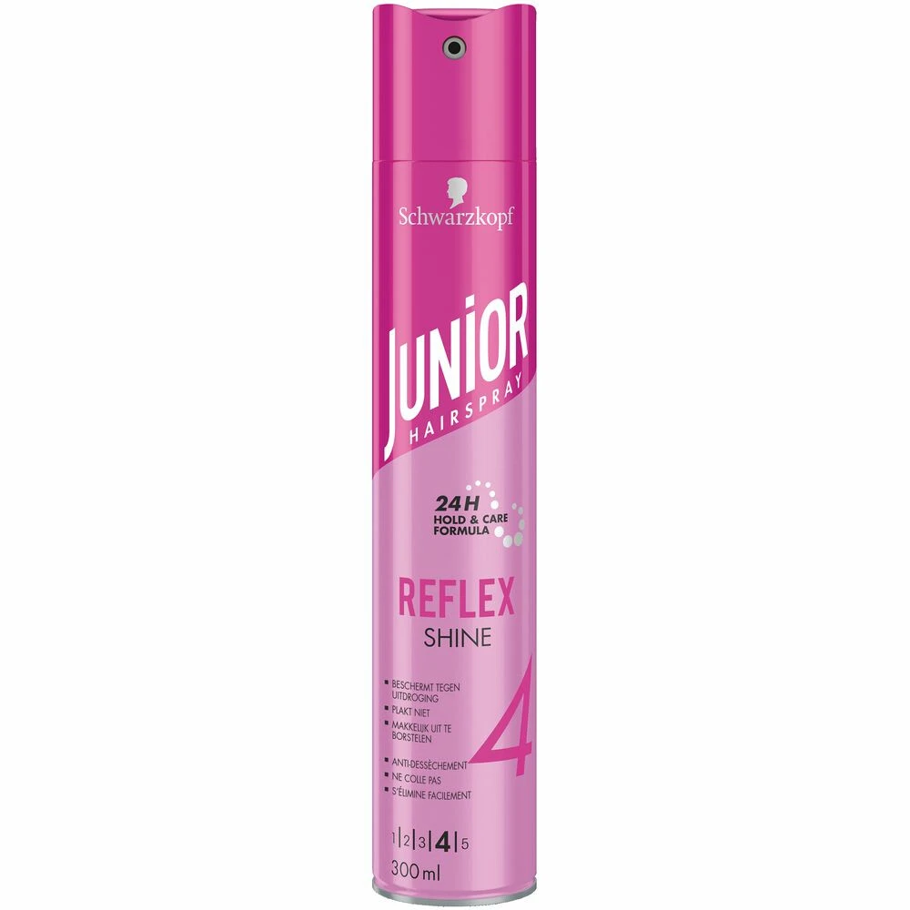 6x Junior Haarspray Reflex Shine 1 6x Junior Haarspray Reflex Shine