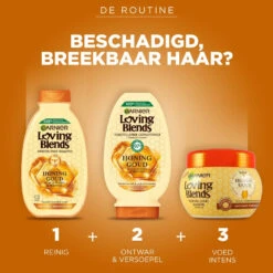 6x Garnier Loving Blends Honing Goud Conditioner -Verzorgingsproducten 996156 3