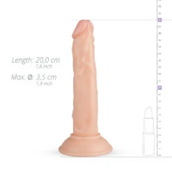 Real Fantasy Realistische Dildo 20 Cm 6 Real Fantasy Realistische Dildo 20 Cm -Verzorgingsproducten 997722 3