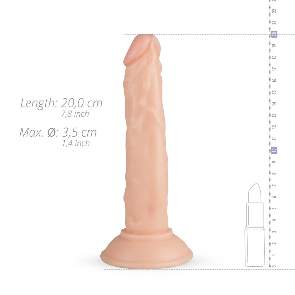 Real Fantasy Realistische Dildo 20 Cm 3 Real Fantasy Realistische Dildo 20 Cm - Afbeelding 3