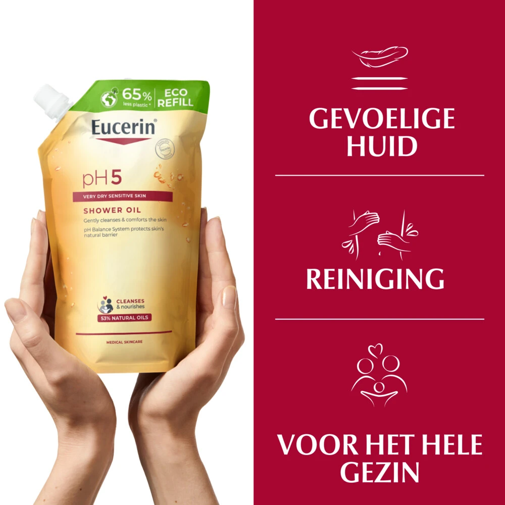 Eucerin Douche Olie PH5 4 Eucerin Douche Olie PH5 - Afbeelding 4