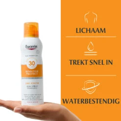Eucerin Zonnespray Sun Oil Control Mist Transparent Dry Touch SPF 30 -Verzorgingsproducten 998657 4
